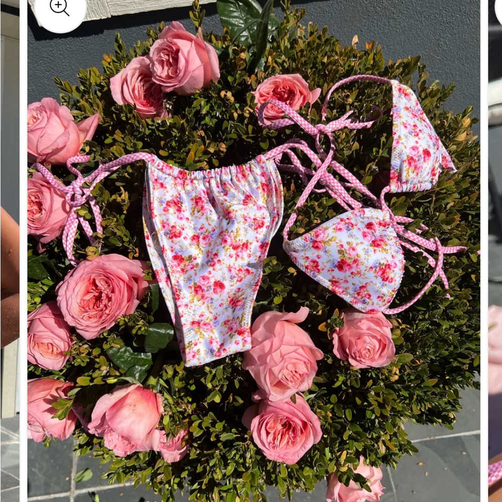 Strawberry milk mob wonderstruck bikini medium large top medium bottom